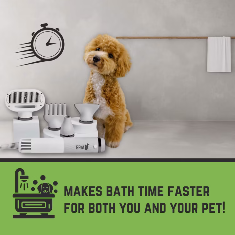 Saves time and makes bath time faster for both you and your pet. (3)